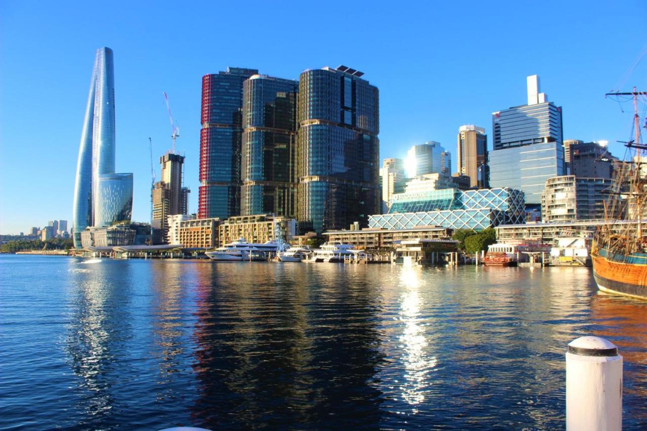 Spacious & Cosy 2 Bedroom Apartment In Darling Harbour Sidney Exterior foto